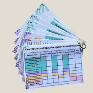 Pack Maladies Infantiles et Vaccination pour auxiliaires de puériculture - Fiches pédagogiques sur les pathologies courantes et les vaccins.