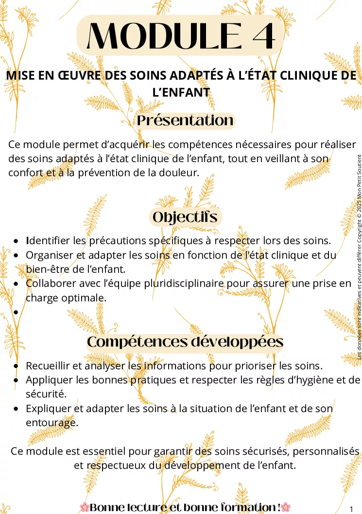 Pack Révision - Module 4