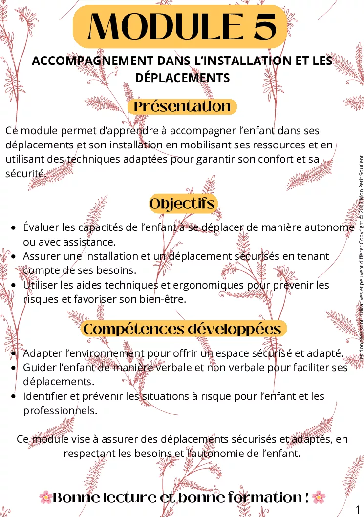 Pack révision - Module 5
