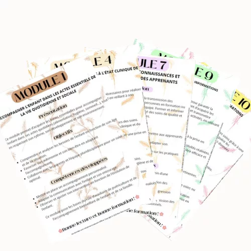 Pack Révision - Tout en Un auxiliaire de puériculture